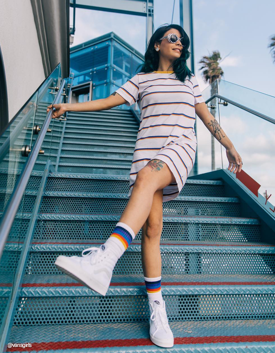15 cute summer outfit ideas with a pair of vans